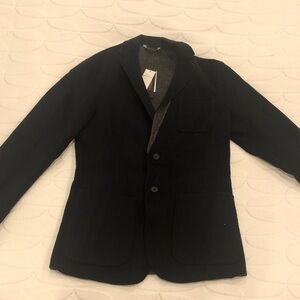 NWT - Banana Republic Reversible Navy/Gray Men's Blazer